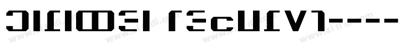 SIlihei Regular字体转换